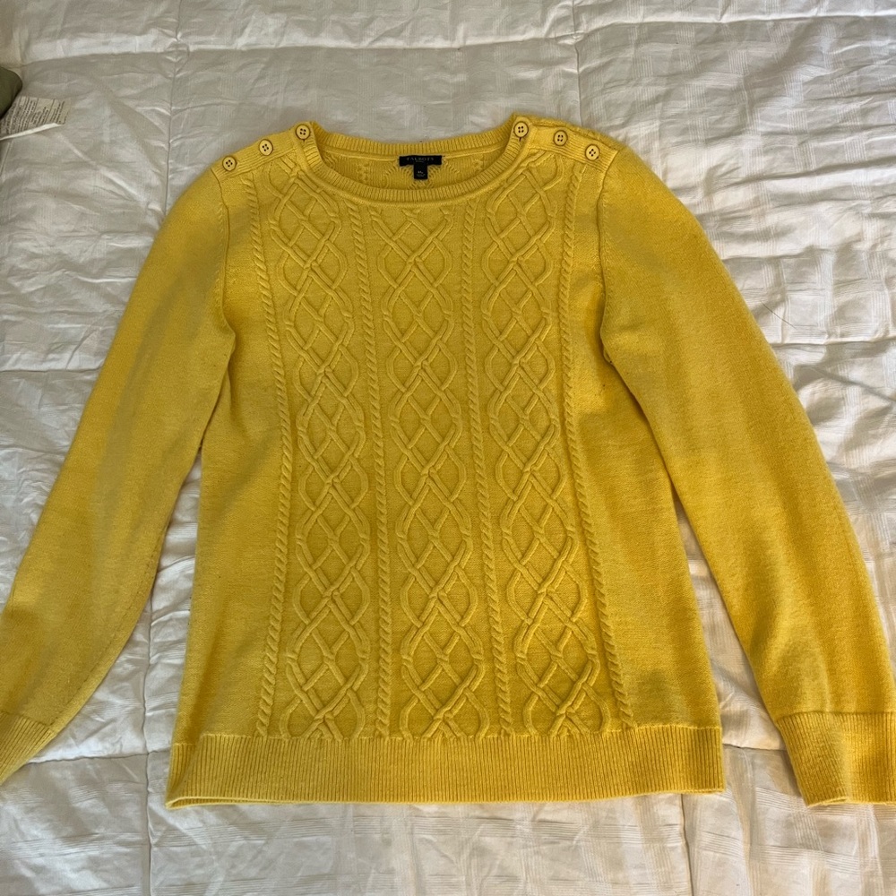 Gorgeous Yellow Talbots Sweater